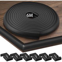 Jalleria - Protection Mousse Sécurité, Couverture Totale De 6 m Avec Protège-Angles Et 12 Forme En l Protège Coin, Protection De Sécurité Enfant Pour