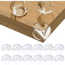 Ersandy - Protections Coin de Table pour Bébé, Protections d'angle pour Meuble Sécurité Enfant pour Bureau, Berceau, Cheminée, Table, Coins & Bords
