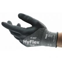 Ansell - 11-537 Size 10, 0 Mechanical Protection Gloves - Grey Black