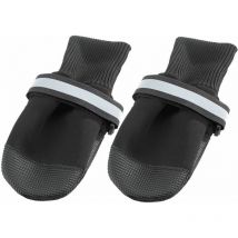 Ferplast - protective shoes Chaussons de protection pour chiens. Variante l - Misure: 8 x 9 x h 10 cm - Noir