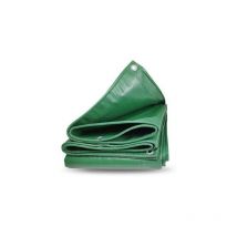 Tonchean - Protective tarpaulin, Heavy duty thick log tarpaulin 450 g/m² 3 x 5