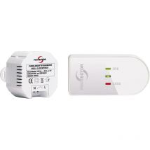 Protector - Commande d'aération sans fil as 6020.3 1000 w blanc, marron S89915