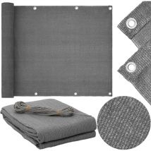 Protector de balcones 0,8X5M pe grey