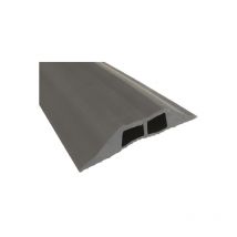 Rs Pro - Protège câble ø interne: 16mm, long. 3m, Caoutchouc Gris ( Prix pour Bobine de 1 )