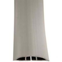 Viso - Protège câble rs pro, ø interne: 7.4mm 7.4 x 3.8mm, long.: 1m, larg.: 25,4 mm, pvc Gris ( Prix pour 1 )