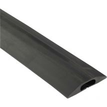 Vulcascot - Protège-câbles Snap Fit b-bk caoutchouc noir Nombre de canaux: 1 3000 mm Contenu: 1 pc(s) S19235