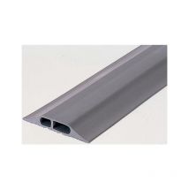 Protège câble RS PRO, Ø interne: 15mm, long. 3m, Caoutchouc Gris ( Prix pour Bobine de 1 )