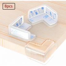 Yzmrbdqc - Protège-coins (paquet de 8) Protège-coins transparents Gel antiadhésif élevé Meilleurs protecteurs de coins pour bébé Protège les