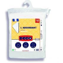 Protege matelas l'absorbant - polyester - 160x200 cm Dodo