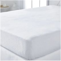 Protege matelas absorbant Today Essential - Pour lit 2 personnes - 160 x 200 cm a bouillir