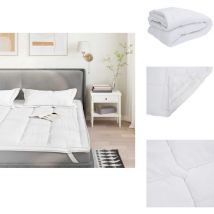 Vidaxl - Protège-matelas blanc 140x190 cm - Protège-matelas - Housse De Matelas - Drap De Lit - Drap-housse