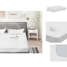 Vidaxl - Protège-matelas blanc 180x200 cm imperméable - Protège-matelas - Protège-matelas Imperméable - Drap De Lit - Drap-housse