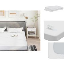 Vidaxl - Protège-matelas blanc 180x220 cm imperméable - Protège-matelas - Protège-matelas Imperméable - Drap De Lit - Drap-housse
