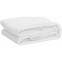 Vidaxl - Protège-matelas blanc 90x190 cm imperméable
