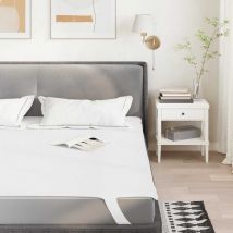 Vidaxl - Protège-matelas blanc 100x200 cm imperméable