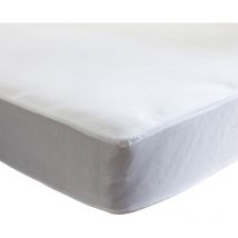 Protège matelas molleton 100% coton bio - bonnet 27 cm 200x200