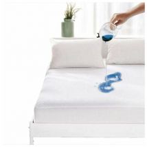 Treetalk - Protège-matelas - dimensions 160x200cm - surmatelas imperméable - protège-matelas - anti-allergique aux acariens et aux moisissures