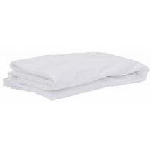 Protège-matelas blanc 90x190 cm imperméable Vidaxl