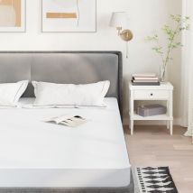 Vidaxl - Protège-matelas blanc 140x200 cm imperméable