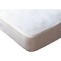 Moonia - Protège-matelas en coton éponge 150X190