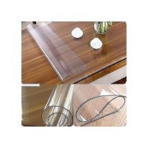 Protège Table Pvc Nappe/Protecteur De Table Transparent Sur Mesure (dispo En (160x90 Cm)