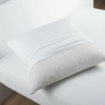 Protège taie carrée 65 x 65 cm molleton 100% coton France