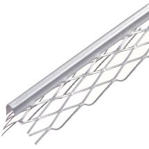 Protektor - 1007 Kantenprofil für den Innenputz Putzstärke 10 mm, 25 Stück Silber 10mm Putzstärke, Innenputz Trockenbau, korrosionsbeständig - 150cm