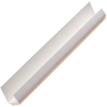 3735 Pvc Einfassprofil, Abschlussprofil, Selbstklebend 250cm 50 St., 125mm, Weiß Kantenschutz Für Rigips, Trockenbau, Fachgerechte Verarbeitung - 