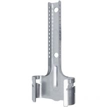 Nonius Suspensions partie inférieure profilé cd pour construction sèche 60/27 100 pièces, Argent, Accessoires pour construction sèche, Made in