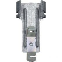 Abhänger Trockenbau cd Profil 60/27, Schnellspannabhänger 100 Stück, für cd Profil 60/27 Silber mit Spezialspannfeder, Zubehör Deckenprofile, Made in