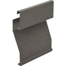 Proterrace fdp giunzione h 10 mm superiore e inferiore antracite goffrato