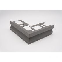 Proterrace fdp h 12,5 mm angolo esterno antracite goffrato