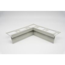 Progress Profiles - Proterrace Fdp H 12,5 Mm Angolo Interno Grigio Goffrato