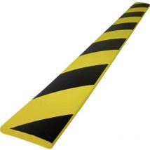 VISO PU5020 NJ Profilo di protezione Nero, Giallo (L x L x A) 750 x 60 x 10 mm