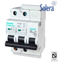Protezione permanente da sovratensioneiga 2p 25a c 10ka Solera