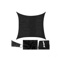 3,6m tenda da sole a tendalino parasole antracite/quadrato nero