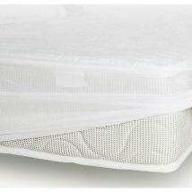 Protège matelas coton Imperméabilisé - Blanc - 180 x 200 cm