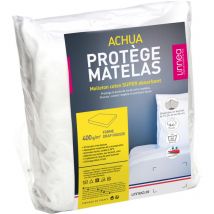 Linnea - Protège matelas molleton achua Bonnet de 40 cm 160x210 cm