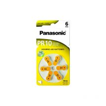Panasonic - pr 10 Hörgeraetezellen Zinc Air - Battery - 1,4 v (PR-10L/6LB)