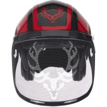 Integral Forest combiné casque noir/rouge, kox edition - Protos
