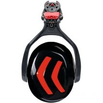 Integral Gehörschutz Kapsel/ Kapselgehörschutz Schwarz/Rot - Protos