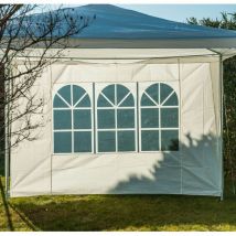 Finestra bianca lato tenda 2,9 x 1,9 m