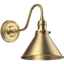 Provence - 1 Licht Innenwandleuchte Aus Messing, E27 - Elstead