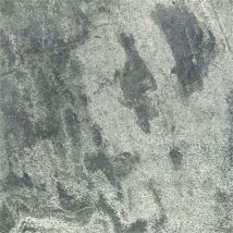 PROVISTON Akustik Wandpaneele 520 x 520 x 7 - 9 mm Diamond Slate Paneel Steinoptik Echtstein auf Filz aus recyceltem PET Grau Modulare Wandpaneele