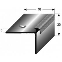 Treppenkanten- & Winkelprofil Aluminium 40 x 30 x 2700 mm Bronze Hell Winkel - Proviston