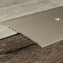 Bergangsprofil 80 x 3.5 x 1000 mm Aluminium eloxiert Übergangsschiene Bronze hell Bodenprofil - Proviston