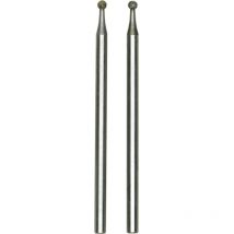 Micromot 28 222 2 punte smerigliatrici diamantate Diametro 1.8 mm 2 pz. - Proxxon