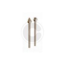 28723 2 moulins acier vanadium pour fraiser et gravure du bois des ma taux - Proxxon