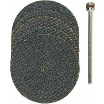 Proxxon - Micromot 28 818 Disco di taglio dritto 38 mm 5 pz. Acciaio inox, Acciaio, Metalli non ferrosi, Plastica, Legno