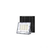 Matel - Proyector led con panel solar programable con mando a distancia (400W 3CCT 3000lm) IP65 18,8x15,2cm color gris